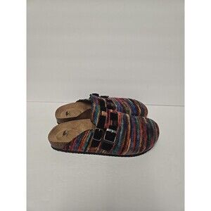 Rocket Dog Clogs Womens Size 9 Multicolor Slip-On Rainbow